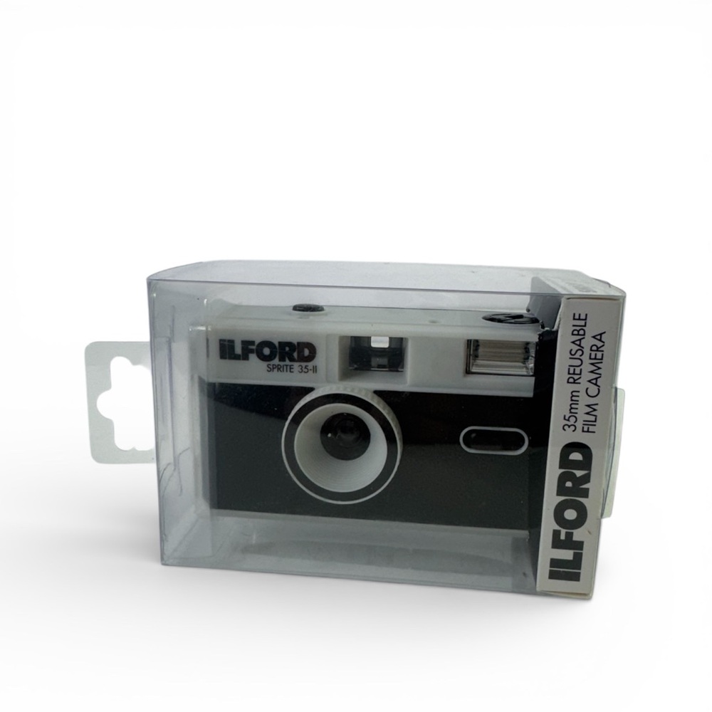 Ilford Sprite 35-II. 35mm Reusable Film Camera.